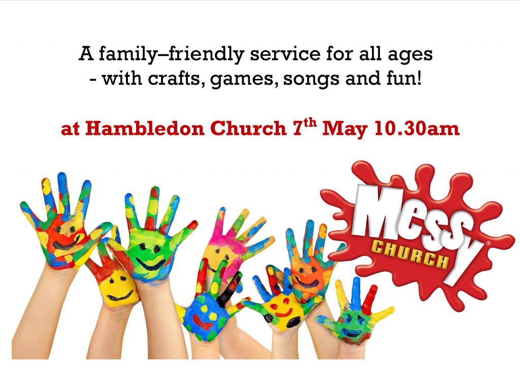 Messy Church Poster May 2017